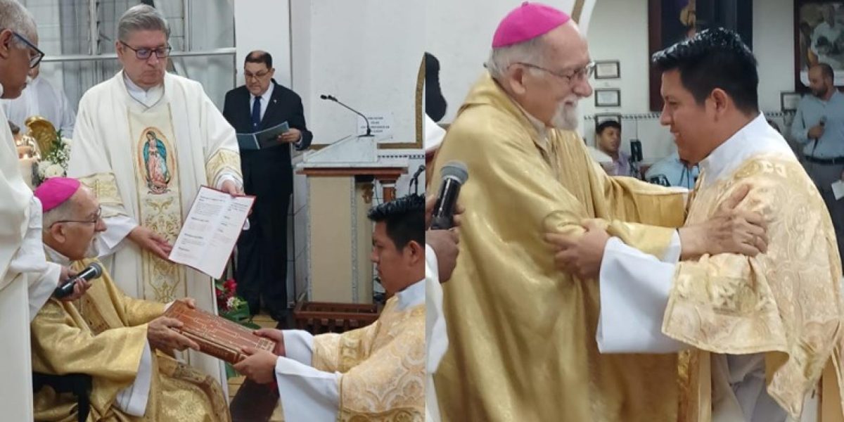 Ordenación diaconal del comboniano Mynor Chávez Ixchacchal en Costa Rica